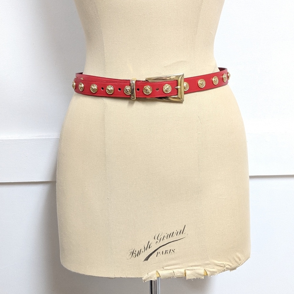 Vintage 1990s Limited Red Belt size 30